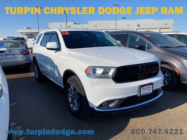 2018 Dodge Durango for sale at Turpin Chrysler Dodge Jeep Ram in Dubuque IA