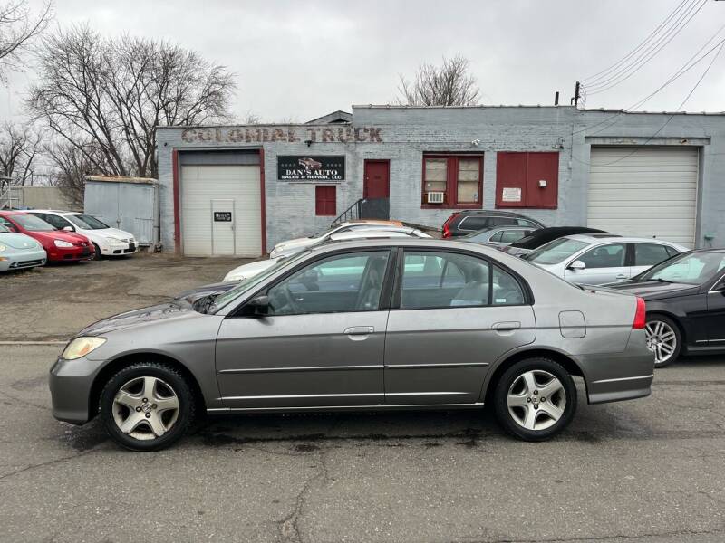 2005 Honda Civic for sale at Dan's Auto Sales and Repair LLC in East Hartford CT