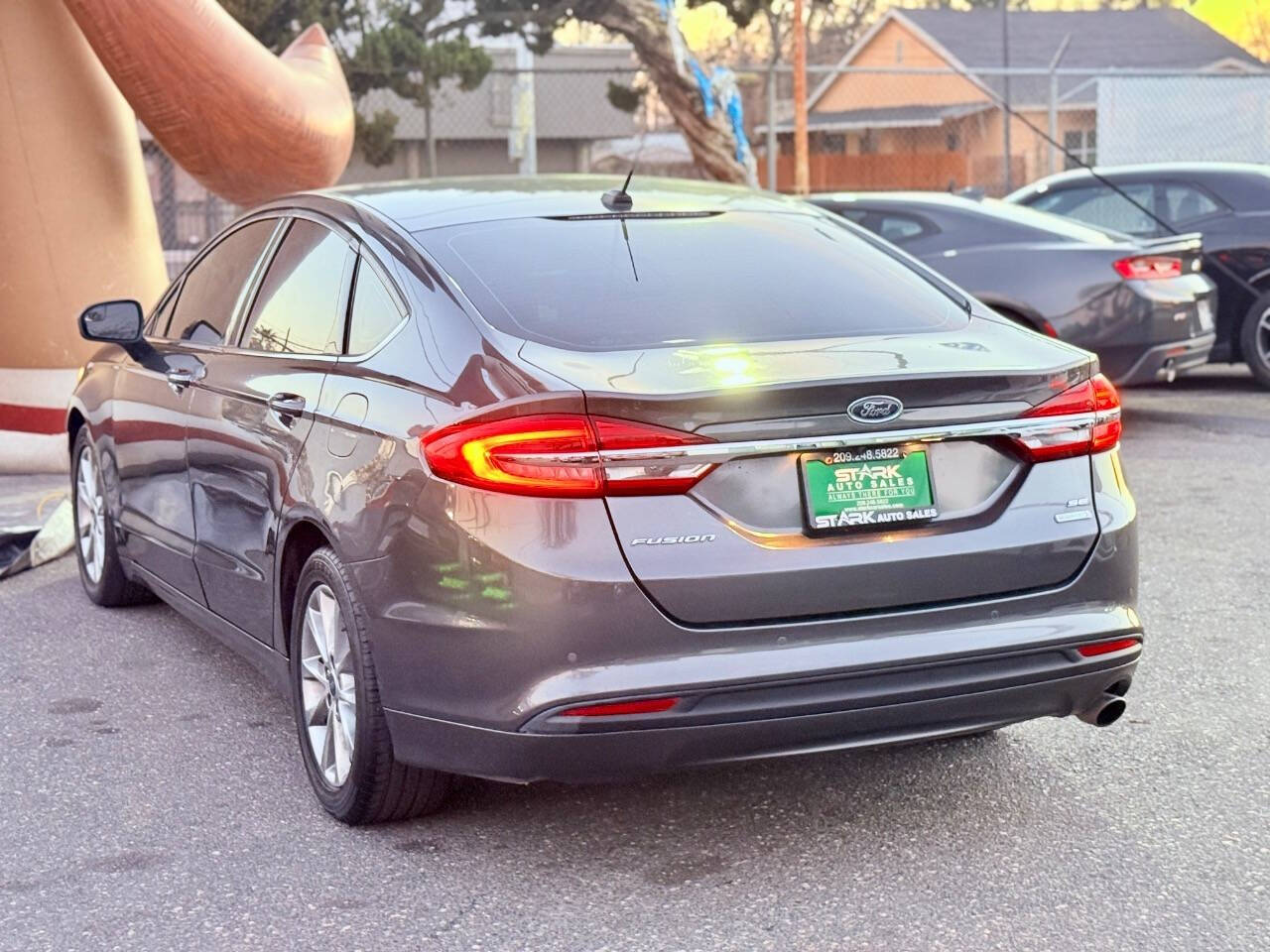 2017 Ford Fusion for sale at STARK AUTO SALES INC in Modesto, CA