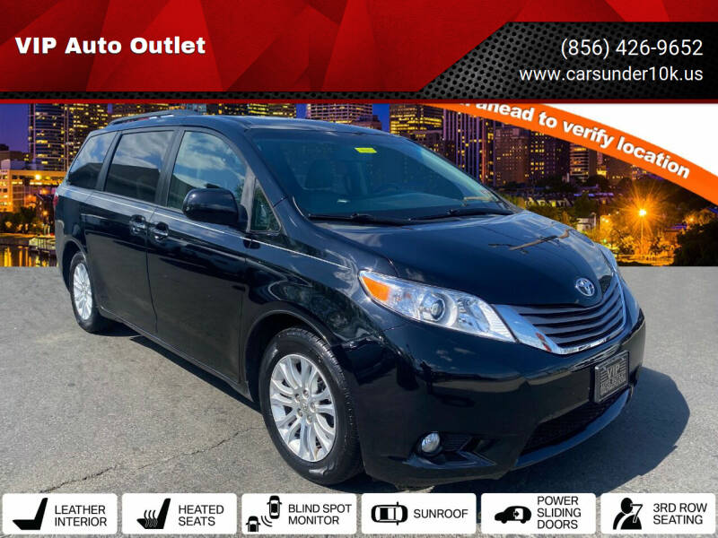 2015 Toyota Sienna for sale at VIP Auto Outlet in Bridgeton NJ