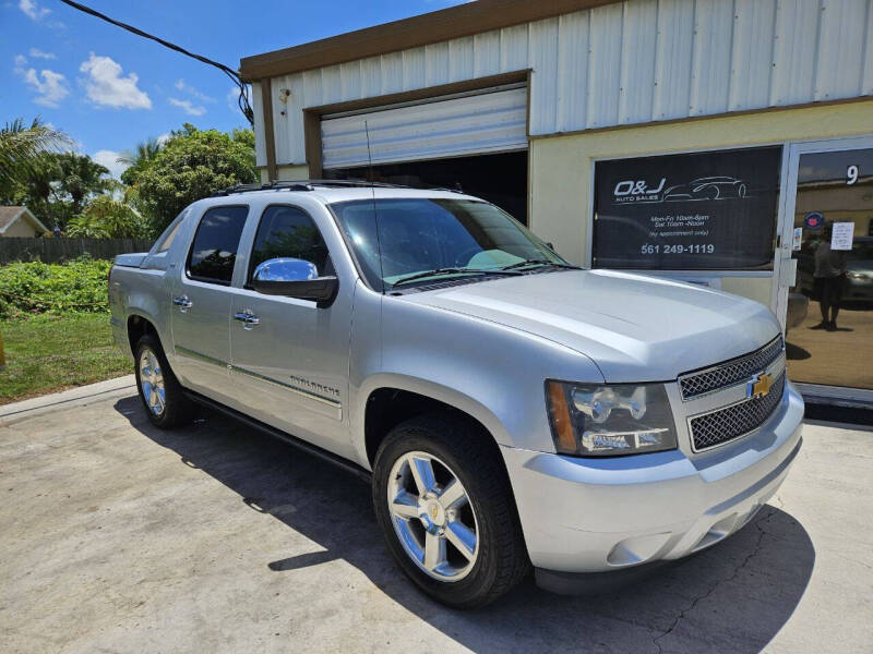 2012 Chevrolet Avalanche for sale at O & J Auto Sales in Royal Palm Beach FL