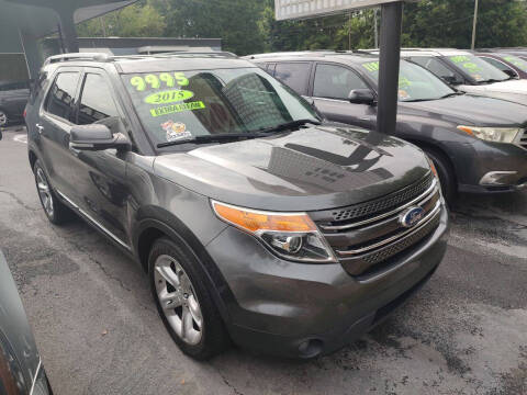 2015 Ford Explorer for sale at DON BAILEY AUTO SALES in Phenix City AL