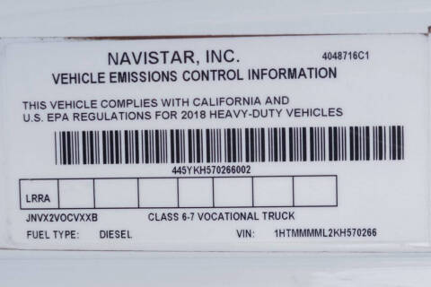 2019 International DuraStar 4300