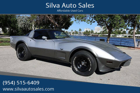 1978 Chevrolet Corvette for sale at Silva Auto Sales in Pompano Beach FL