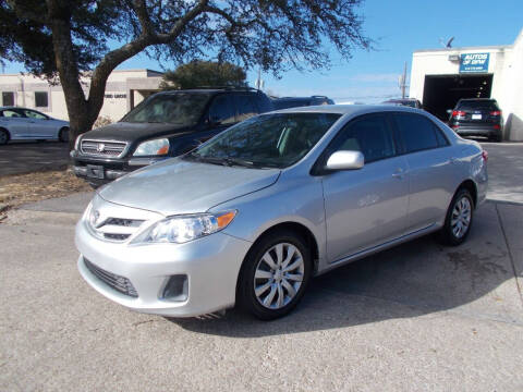 2012 Toyota Corolla for sale at ACH AutoHaus in Dallas TX