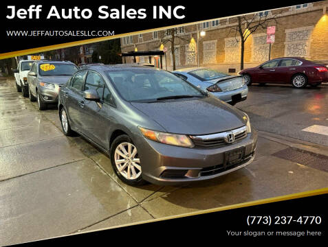 2012 Honda Civic for sale at Jeff Auto Sales INC in Chicago IL