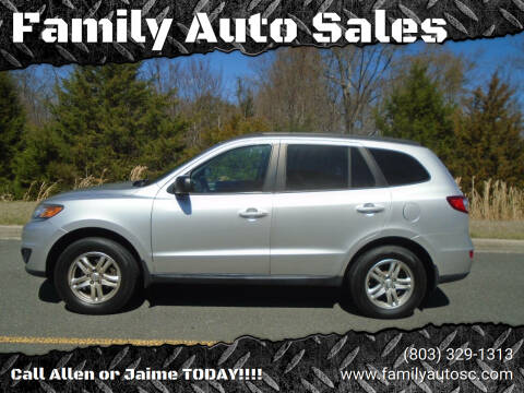 2012 Hyundai Santa Fe for sale at Family Auto Sales in Rock Hill SC