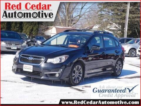 2016 Subaru Impreza for sale at Red Cedar Automotive in Menomonie WI