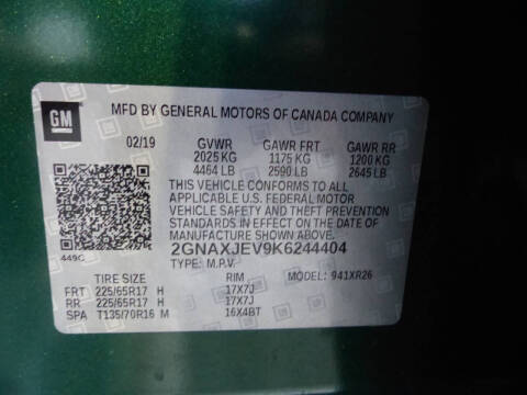 2019 Chevrolet Equinox LT