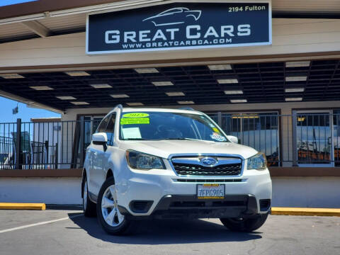 2015 Subaru Forester for sale at Great Cars in Sacramento CA