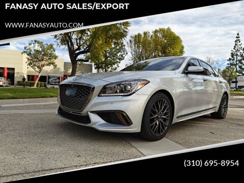 2019 Genesis G80 for sale at FANASY AUTO SALES/EXPORT in Yorba Linda CA