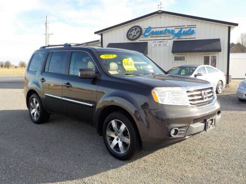 2012 Honda Pilot for sale at Country Auto in Huntsville OH