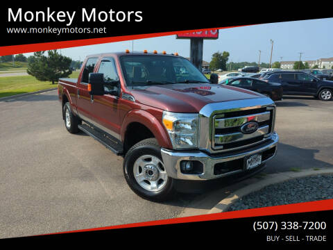 2016 Ford F-250 Super Duty for sale at Monkey Motors in Faribault MN