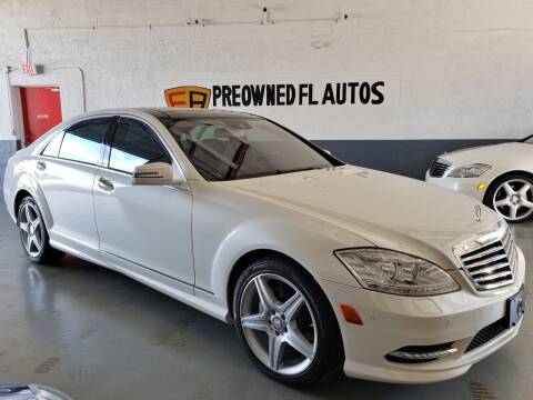 2011 Mercedes-Benz S-Class for sale at Preowned FL Autos in Pompano Beach FL