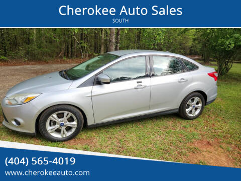2014 Ford Focus for sale at Cherokee Auto Sales "South" in Mcdonough GA