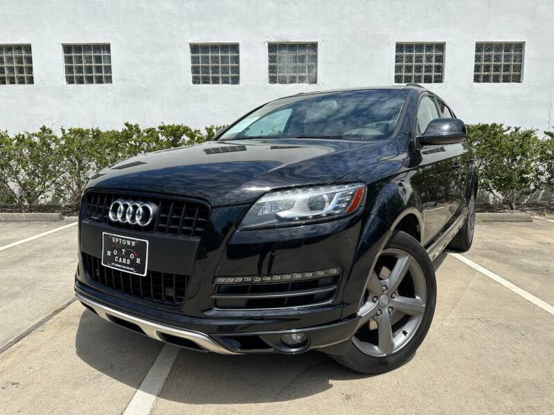 2015 Audi Q7 for sale at UPTOWN MOTOR CARS in Houston TX