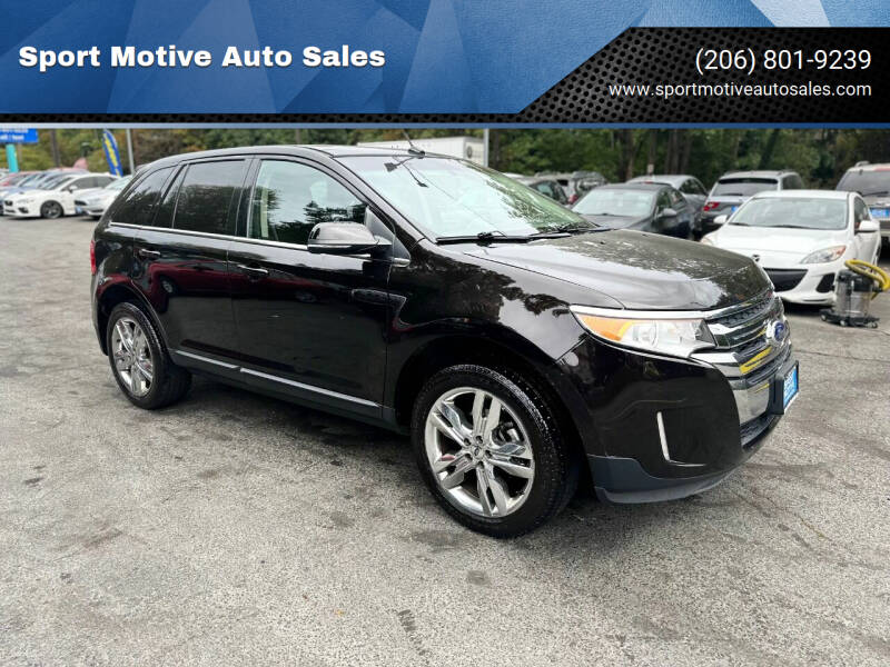 2013 Ford Edge for sale at Sport Motive Auto Sales in Seattle WA