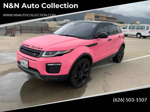 2017 Land Rover Range Rover Evoque for sale at n&n auto collection inc in Pasadena CA