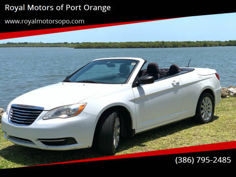 2012 Chrysler 200 Convertible for sale at Royal Motors of Port Orange in Port Orange FL