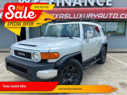2007 Toyota FJ Cruiser for sale at Texas Luxury Auto in Cedar Hill TX