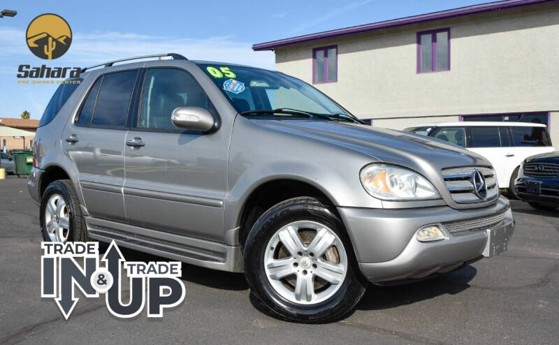 2005 Mercedes-Benz M-Class for sale at Sahara Pre-Owned Center in Phoenix AZ