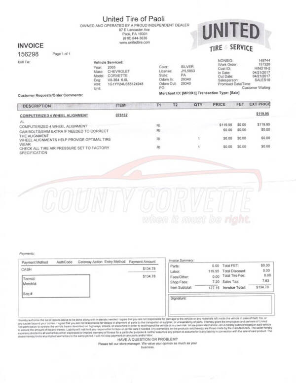 2005 Chevrolet Corvette