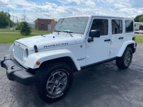 2015 Jeep Wrangler Unlimited for sale at MARK CRIST MOTORSPORTS in Angola IN