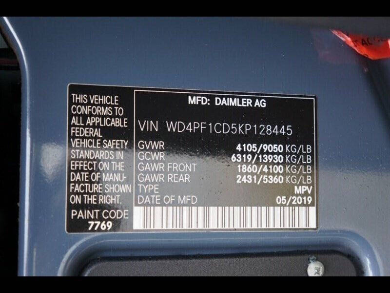 2019 Mercedes-Benz Sprinter