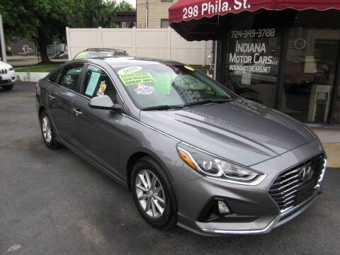 2018 Hyundai Sonata for sale at INDIANA MOTORCARS LLC in Indiana PA