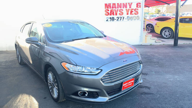 2014 Ford Fusion for sale at Manny G Motors in San Antonio TX