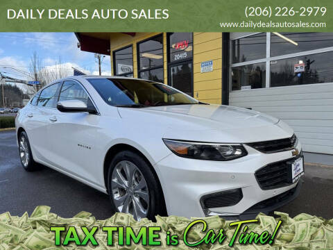 2017 Chevrolet Malibu for sale at DAILY DEALS AUTO SALES in Seattle WA