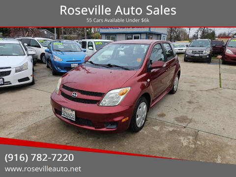 2006 Scion xA for sale at Roseville Auto Sales in Roseville CA