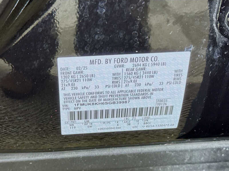 2025 Ford Explorer ST-Line