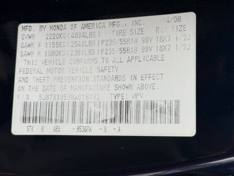 2008 Acura RDX SH-AWD w/Tech