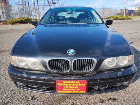 2001 BMW 5 Series for sale at Washington Auto Sales in Tacoma WA