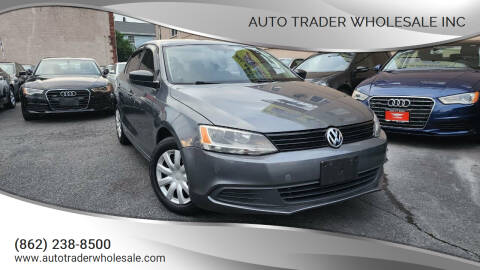 2013 Volkswagen Jetta for sale at Auto Trader Wholesale Inc in Saddle Brook NJ