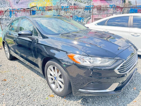 2017 Ford Fusion for sale at JOANKA AUTO SALES in Newark NJ