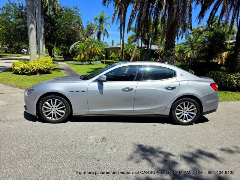 2014 Maserati Ghibli S Q4