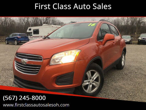 2016 Chevrolet Trax for sale at First Class Auto Sales MI in Erie MI