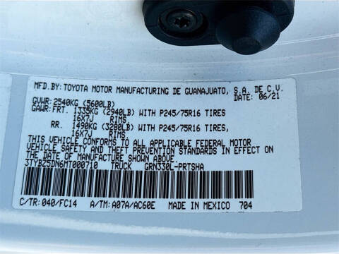 2021 Toyota Tacoma SR5 V6