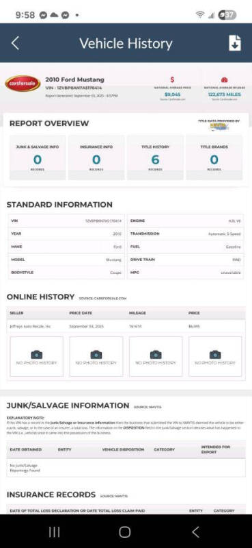 2010 Ford Mustang V6 Premium