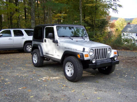 2004 Jeep Wrangler for sale at Fox Motors in Hampden MA