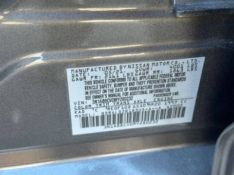 2021 Nissan Sentra SV