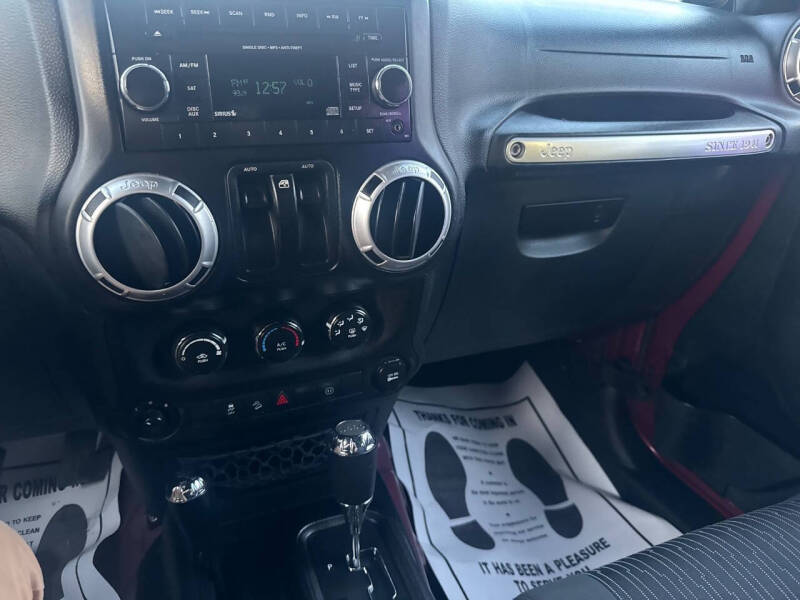 2012 Jeep Wrangler Sahara