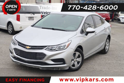 2018 Chevrolet Cruze for sale at VIP Kars/Smart Auto Finance in Marietta GA