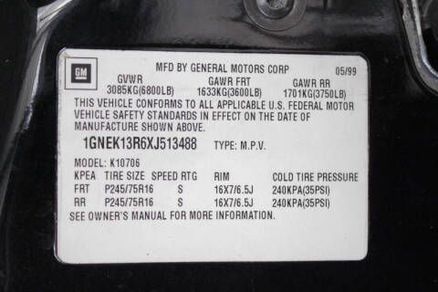 1999 Chevrolet Tahoe LS