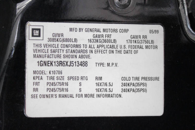 1999 Chevrolet Tahoe LS