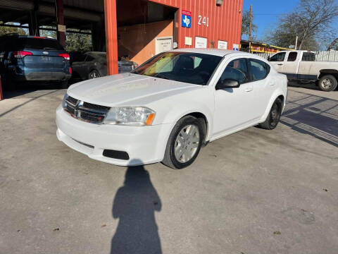 2014 Dodge Avenger for sale at Trevino's Auto Sales in San Antonio TX