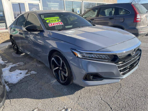 2022 Honda Accord for sale at Jose's Auto Sales Inc in Gurnee IL