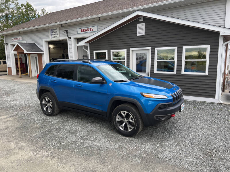 2017 Jeep Cherokee for sale at M&A Auto in Newport VT